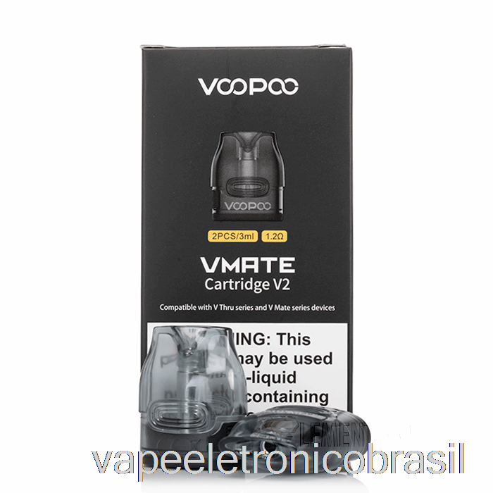 Vape Eletrônico Voopoo Vmate V2 Pods De Substituição 1.2ohm Vmate V2 Pods
